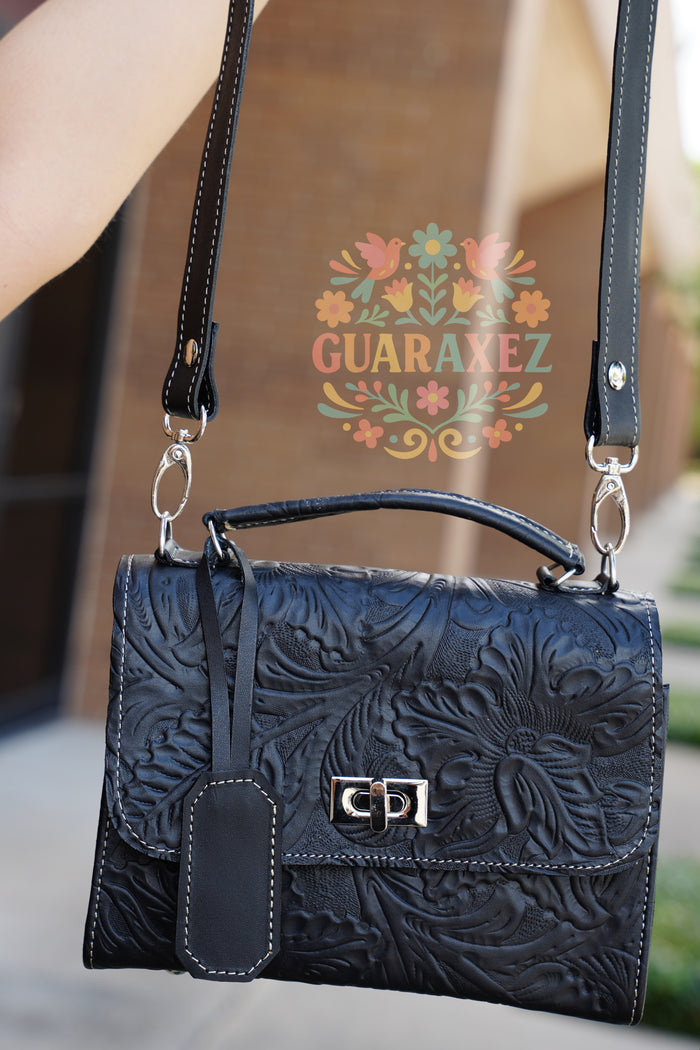 Mini Kelly Mexicana Leather Bag
