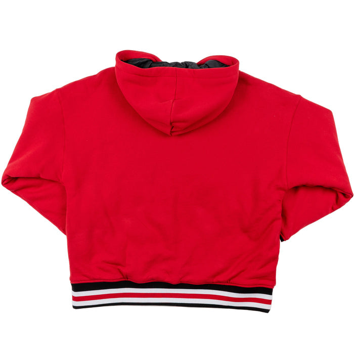 Mitchell & Ness Chicago Blackhawks Centennial Quilted 1/4 Zip Hoodie