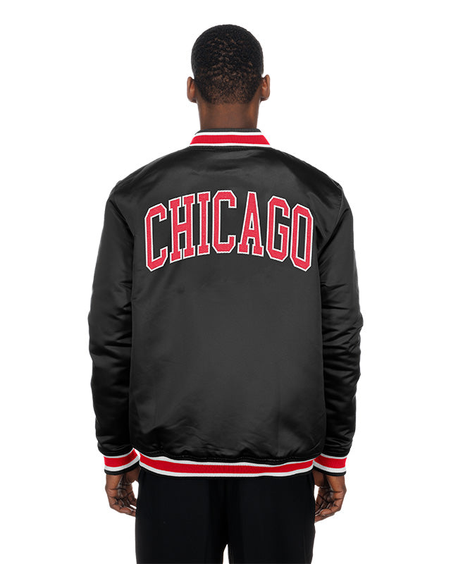 New Era Chicago Blackhawks Game Day Satin Jacket