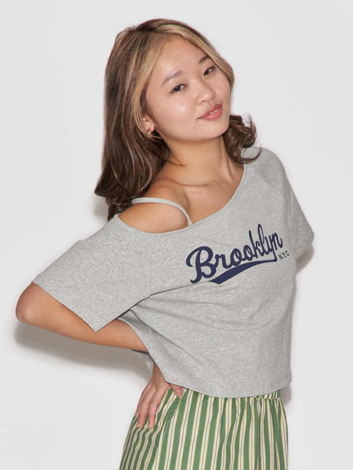One Shoulder Tee