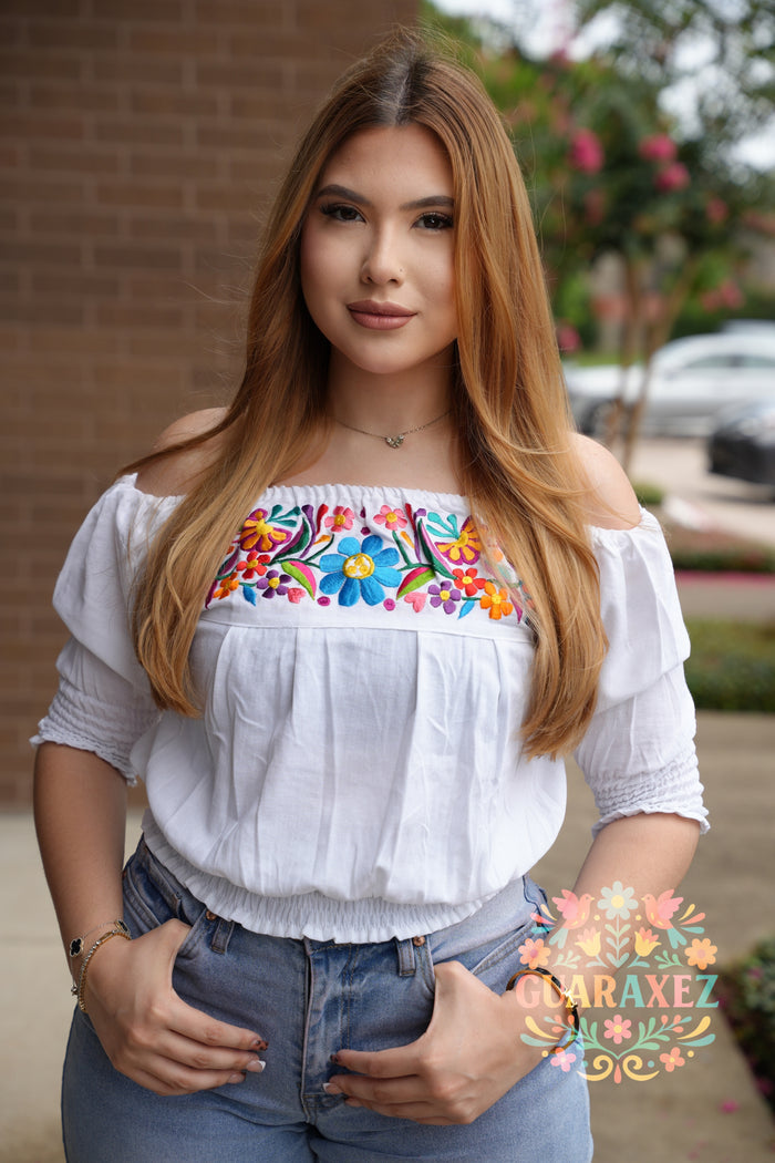 Paola Embroidery Blouse
