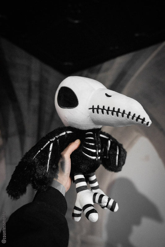 Poe's Raven Plush Toy -  - Plushies
