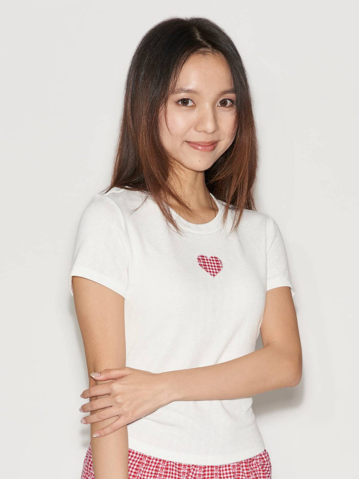 Pointelle Tee
