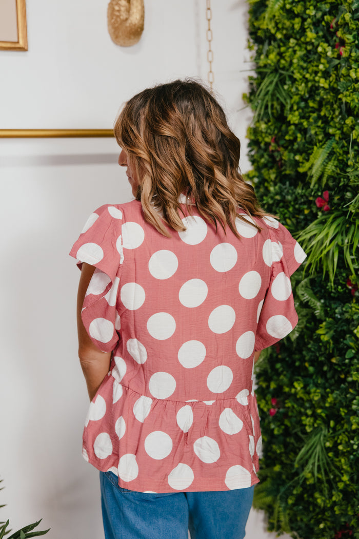 Polka Party Top