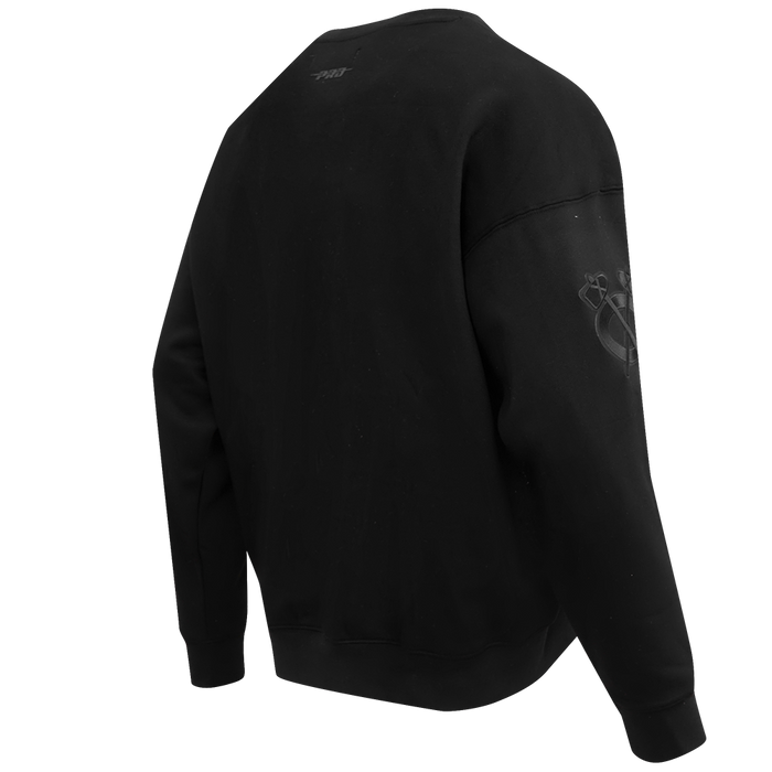 Pro Standard Chicago Blackhawks Neutral Drop Shoulder Crew