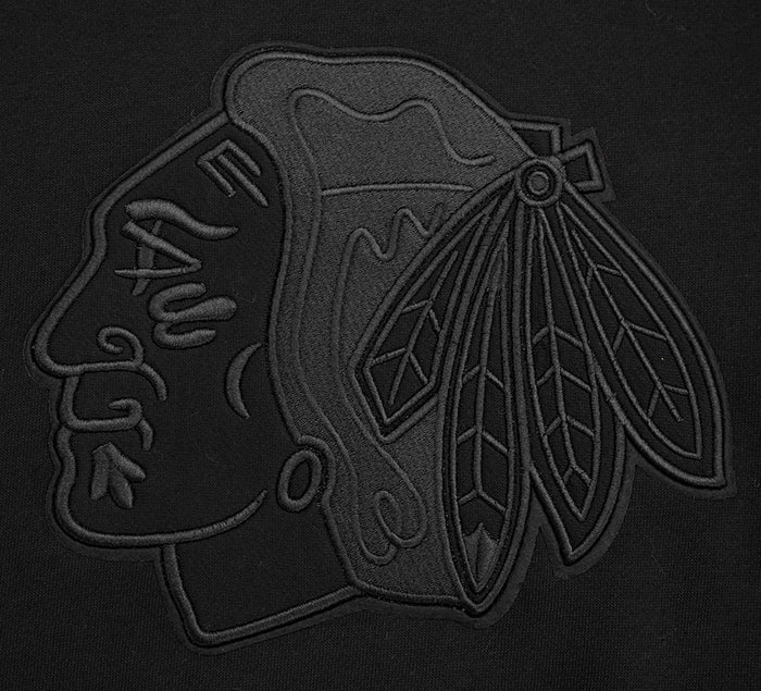 Pro Standard Chicago Blackhawks Neutral Drop Shoulder Crew