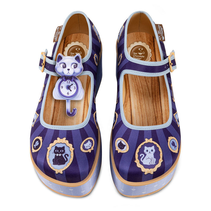 Purrfect Time Women's Mary Jane Platform -  - Platforms