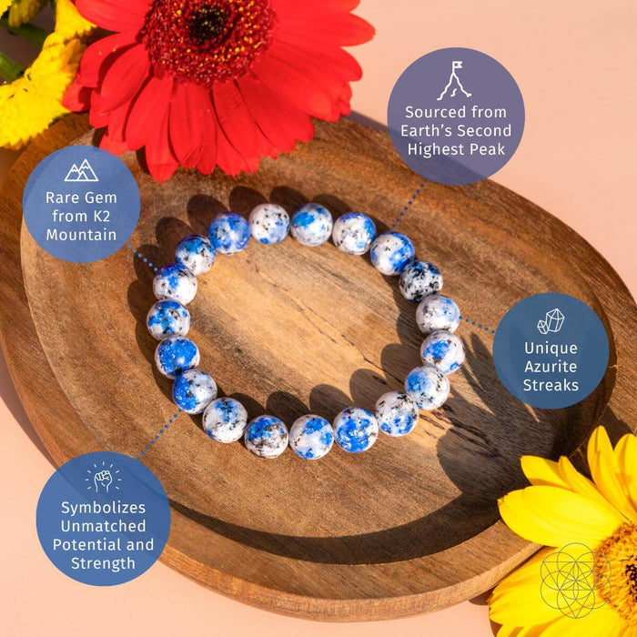 Rare K2 Stone Bracelet of Spiritual Adventure -  - Bracelet