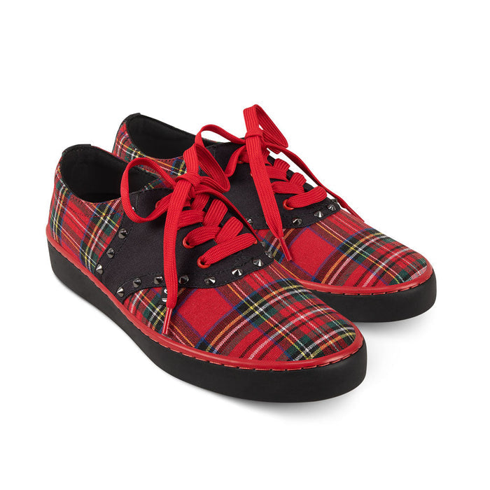 Rebel Tartan Casual Sneaker -  - Sneakers