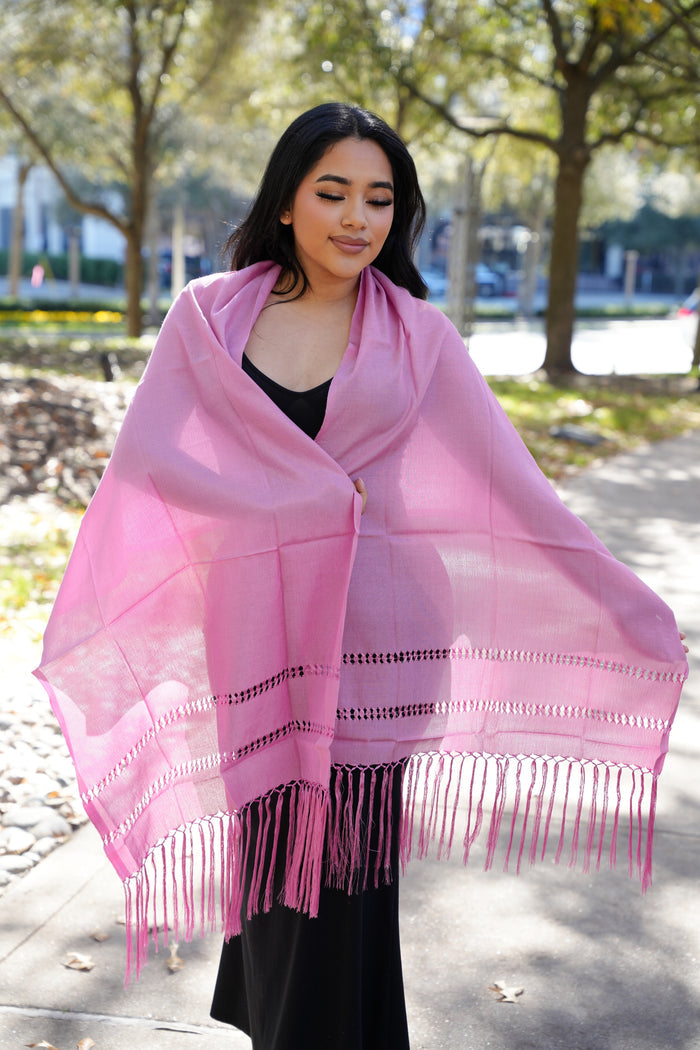 Rebozo Seda Solid