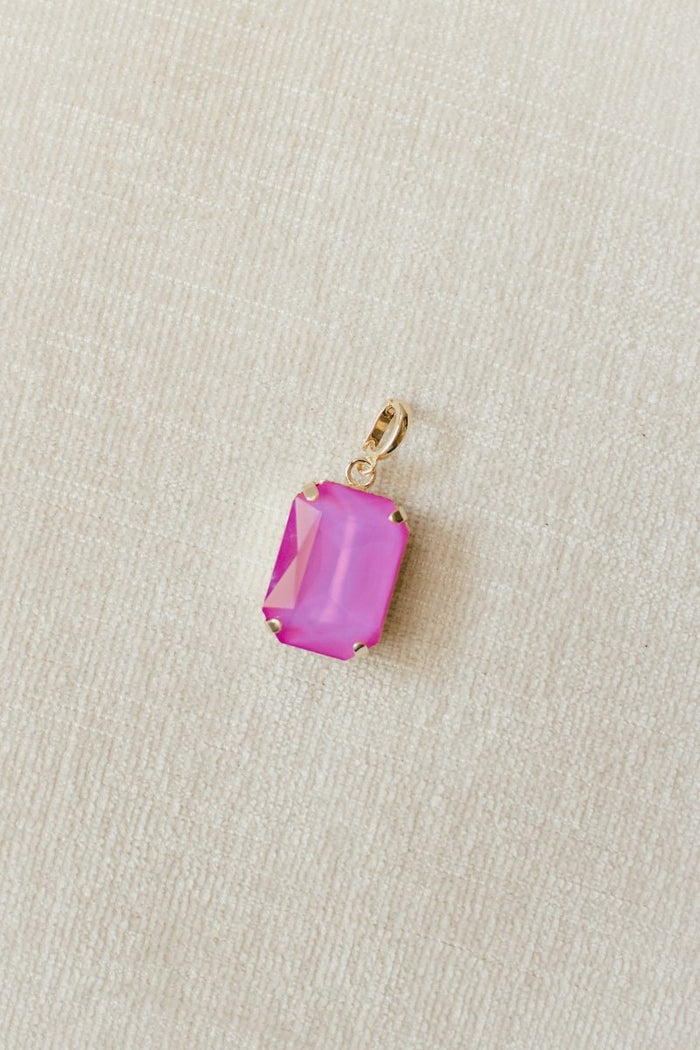 Rectangular Charm in Bright Unicorn - Macoma Boutique315 Jewelry