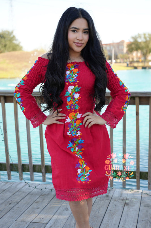 Red Maya Dress