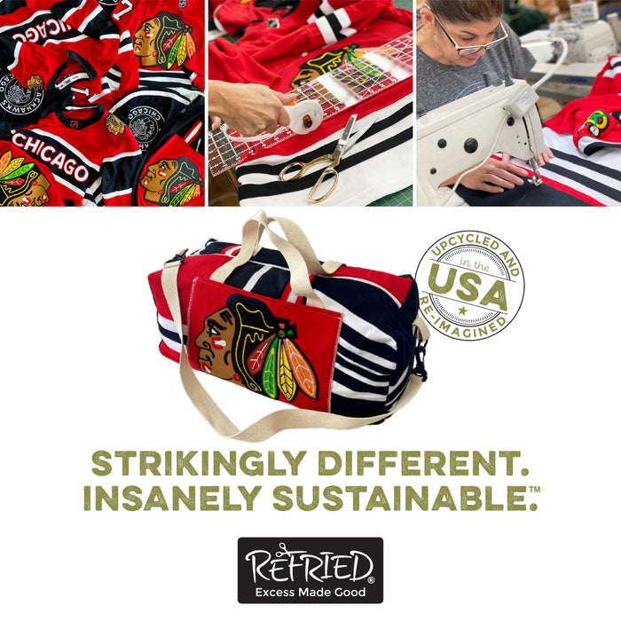 Refried Chicago Blackhawks Large Duffle Bag