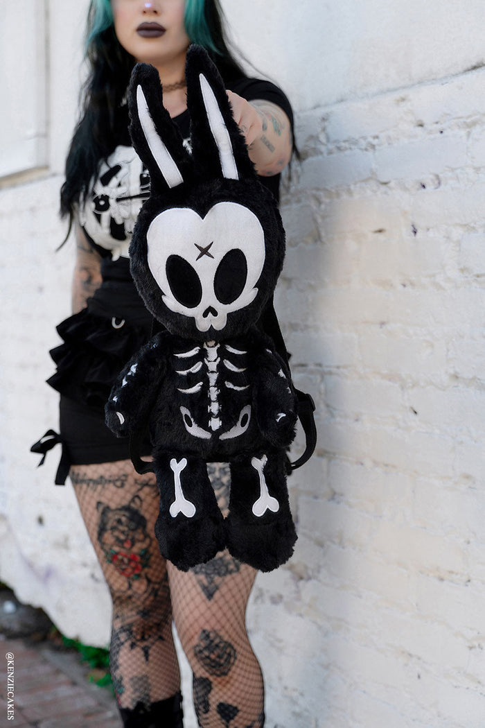RIP Rabbit Plush Backpack -  - Backpack