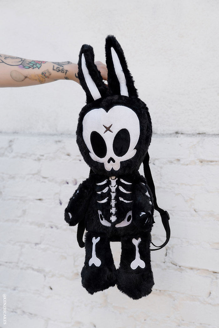 RIP Rabbit Plush Backpack -  - Backpack