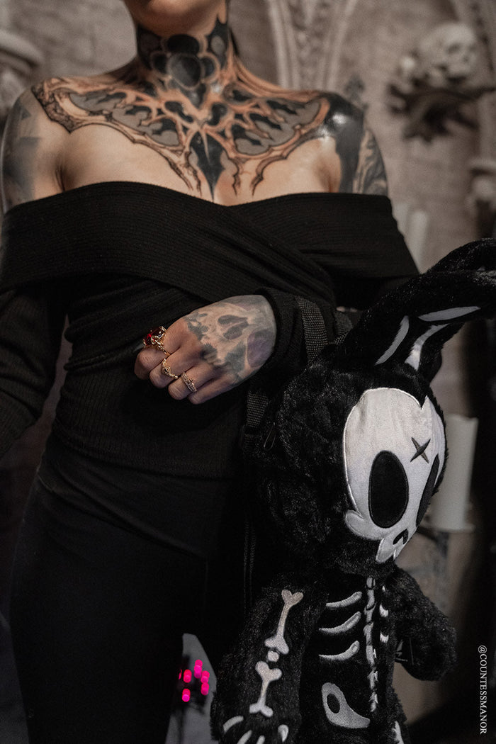 RIP Rabbit Plush Backpack -  - Backpack