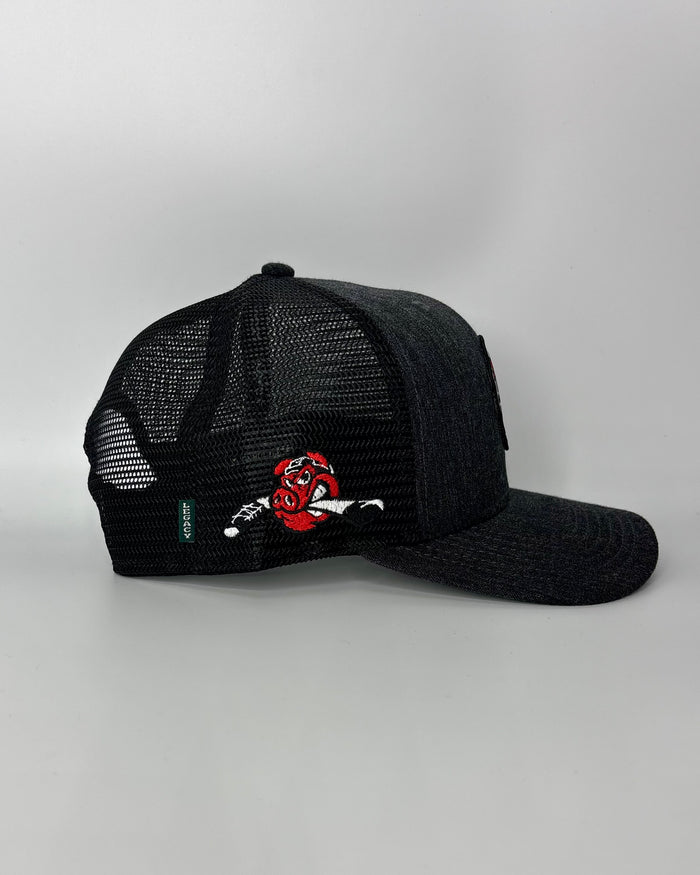 Rockford IceHogs All Star Legacy Mid-Pro Dark Charcoal Snapback Hat