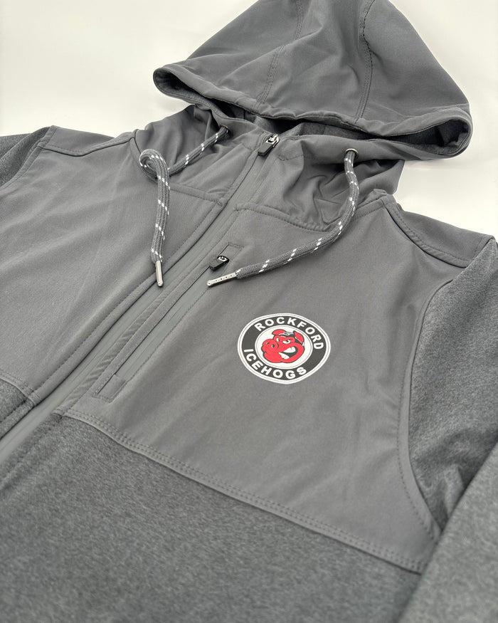 Rockford IceHogs Colosseum Full Zip Hooded Jacket