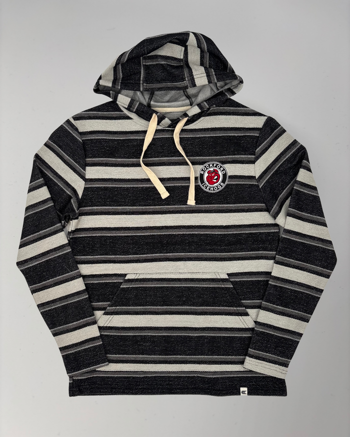 Rockford IceHogs Colosseum Striped Pullover Hoodie