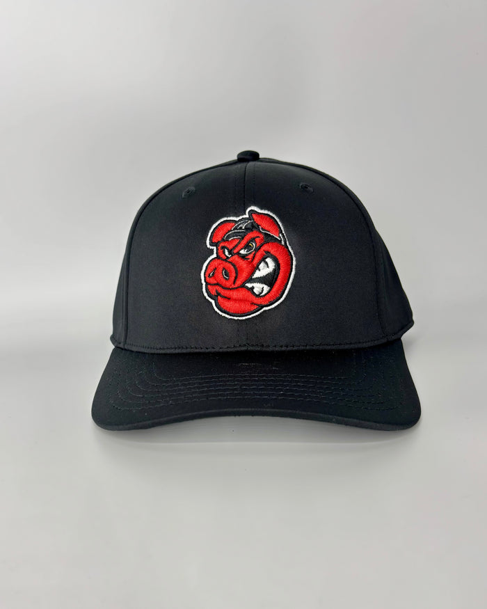 Rockford IceHogs Legacy Cool Fit Stretch Hat with Blackhawk logo on back