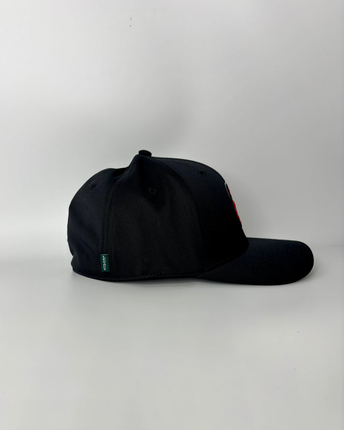 Rockford IceHogs Legacy Cool Fit Stretch Hat with Blackhawk logo on back
