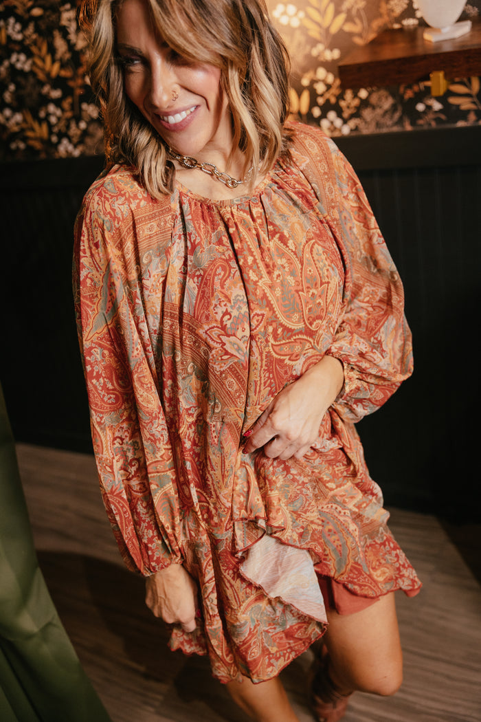 Rust And Romance Dress