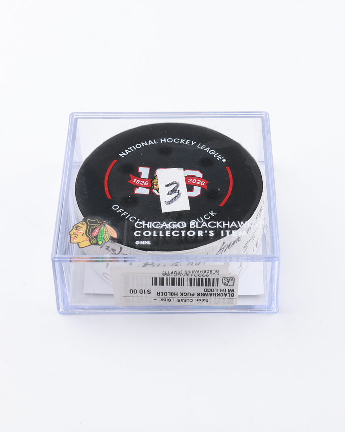 Ryan Donato Game-Used Goal Puck 12/23/2025 23810