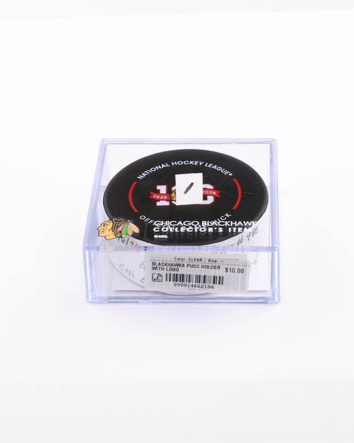 Ryan Donato Game-Used Goal Puck 3/6/2026 25231
