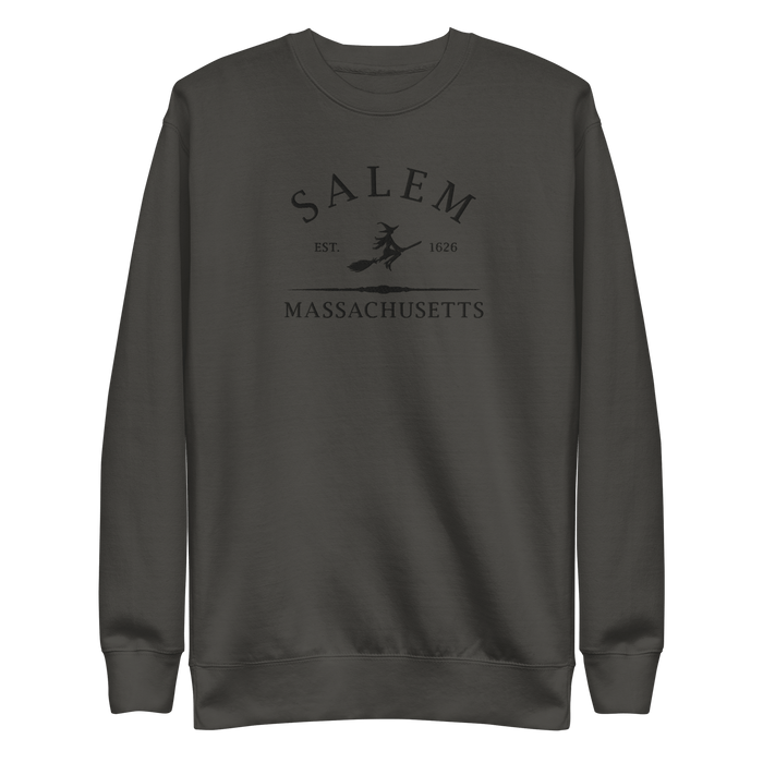 Salem Massachusetts Embroidered Sweatshirt