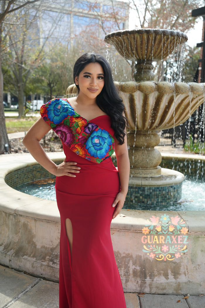 Seline Embroidery Dress