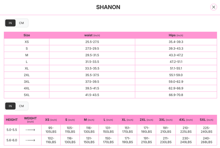 Shanon Invisible Faja 1064