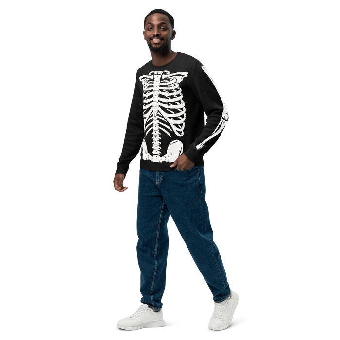 Skeleton Squad Knit Crew Neck Sweater