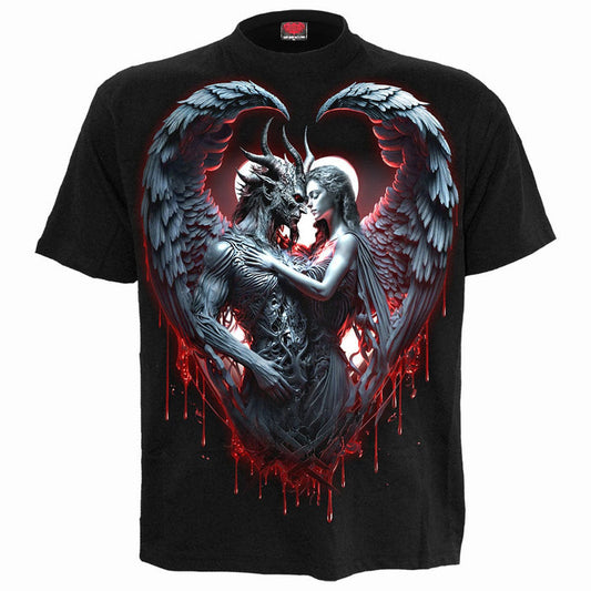 SOLEMN VOW - Front Print T-Shirt Black -  - T-Shirts