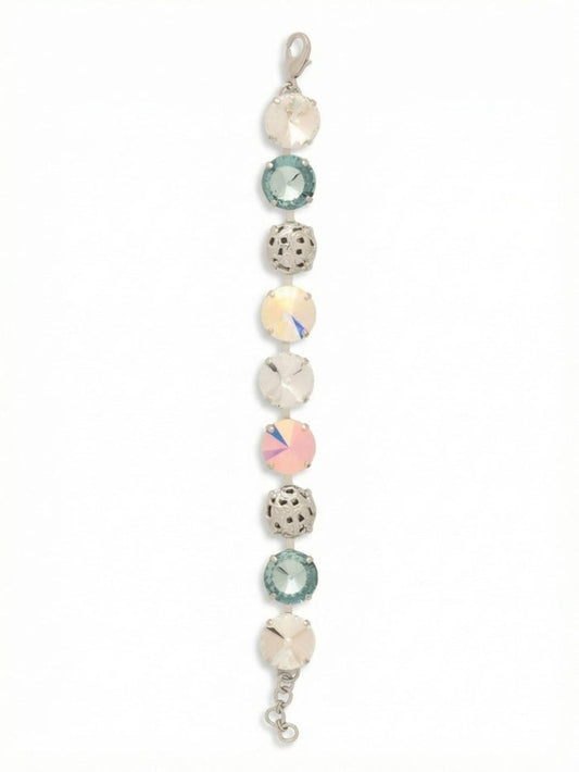 Sorrelli Rainbow Quartz Clementine Tennis Bracelet - Macoma Boutique315 Jewelry