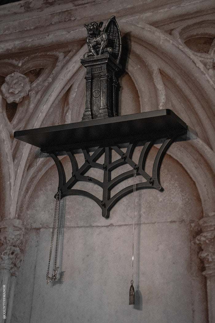 Spiderweb Jewelry Display Shelf -  - Jewelry Holder