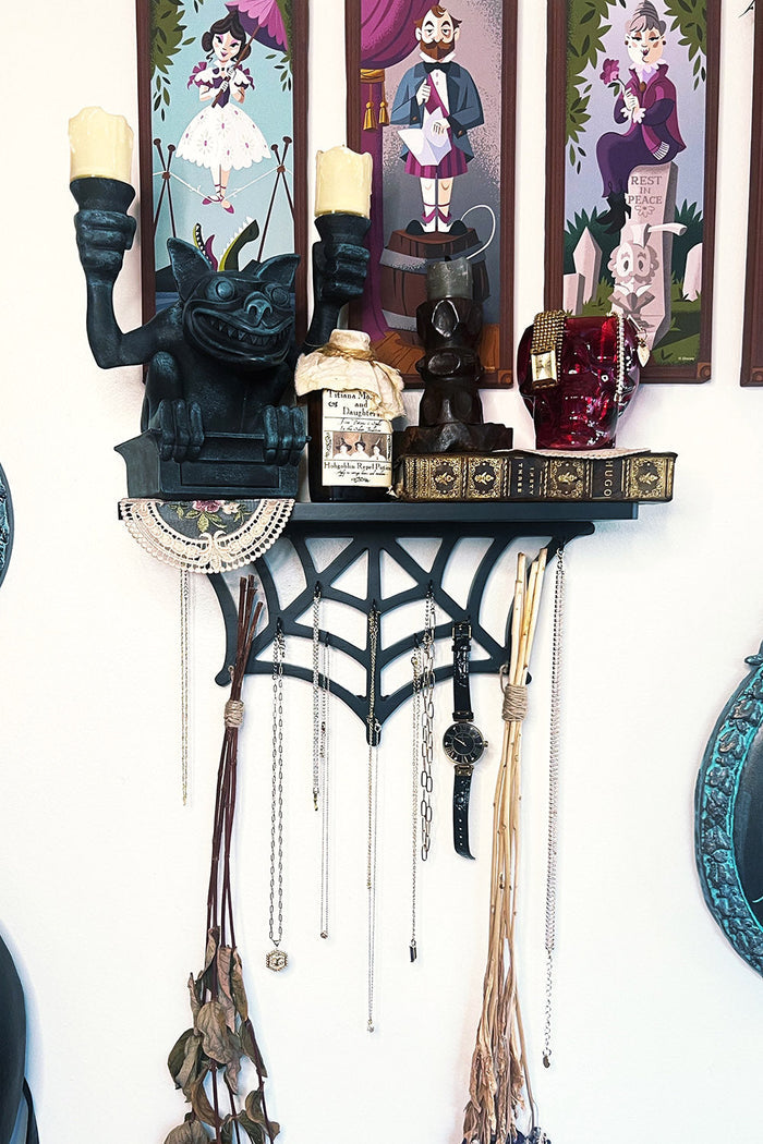 Spiderweb Jewelry Display Shelf -  - Jewelry Holder