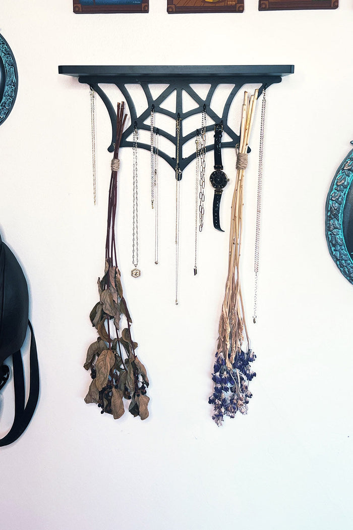 Spiderweb Jewelry Display Shelf -  - Jewelry Holder
