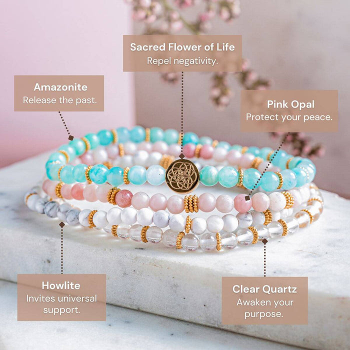 Stress Reliever Bracelet Pack of 4 -  - Bracelets