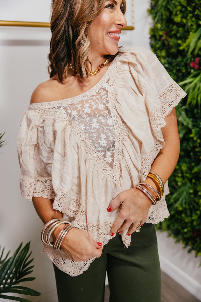 Sunwashed Beauty Top