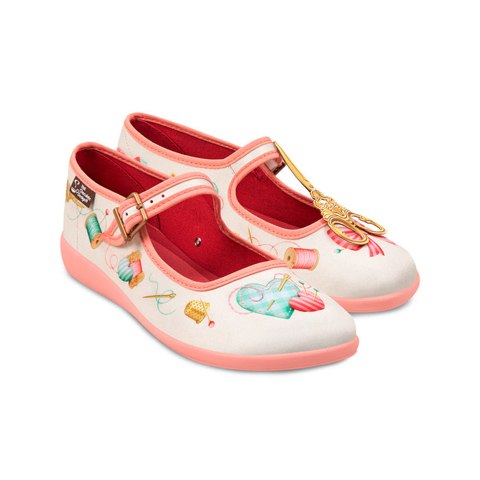Tailor Made Women's Mary Jane Flat -  - Flats