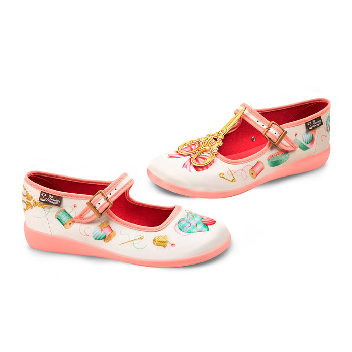 Tailor Made Women's Mary Jane Flat -  - Flats