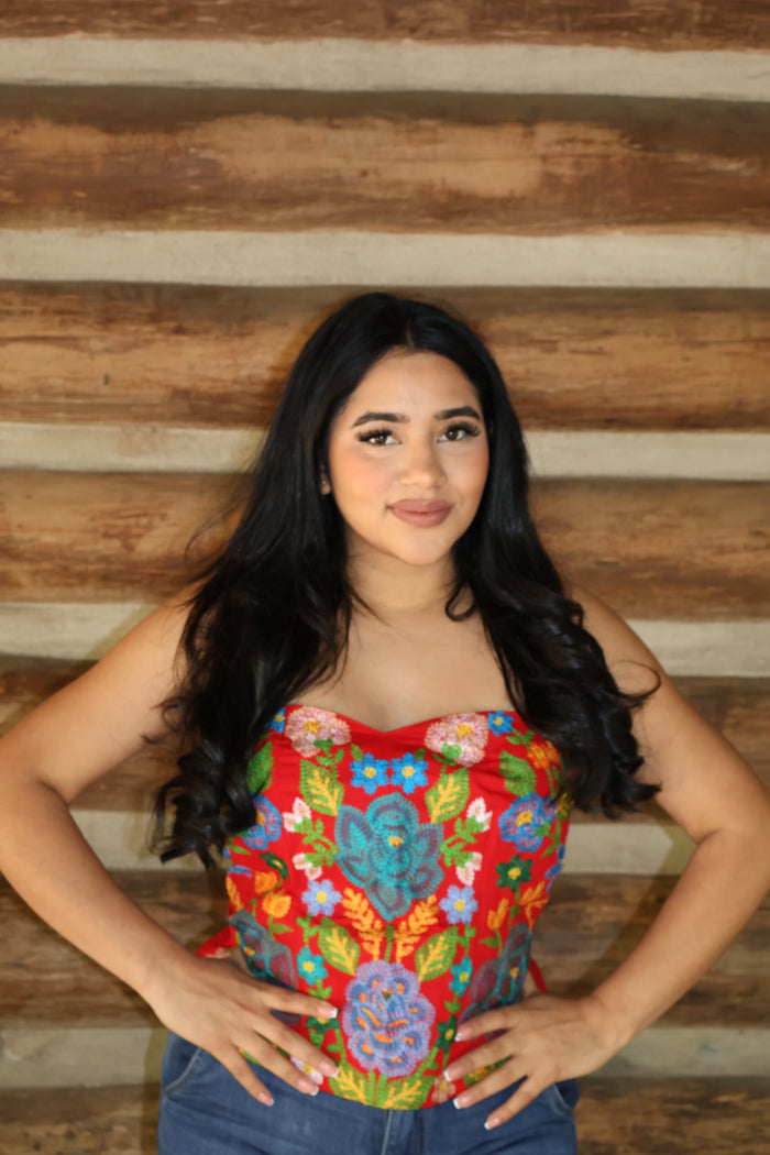 Taty Mexican Corset top