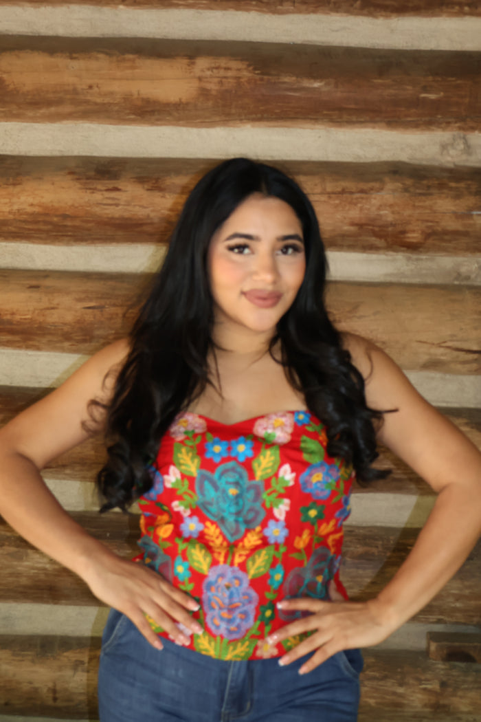 Taty Mexican Corset top