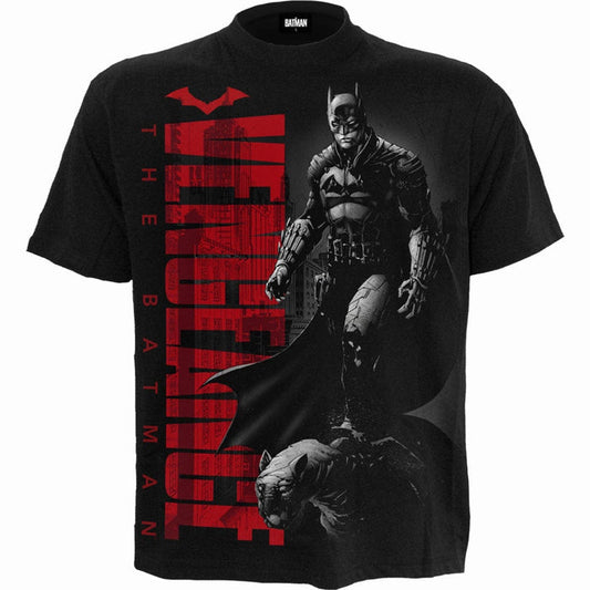 THE BATMAN - COMIC COVER - Front Print T-Shirt Black -  - T-Shirts