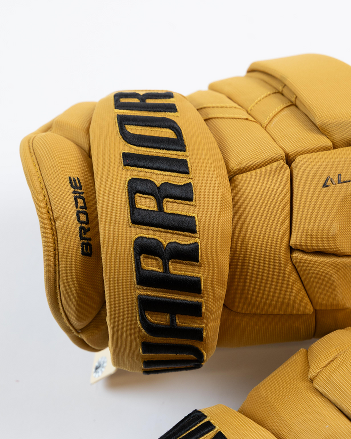 TJ Brodie Game-Used Winter Classic Gloves 19989