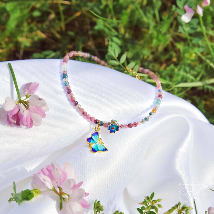 Tourmaline Anklet of Hope -  - Anklet