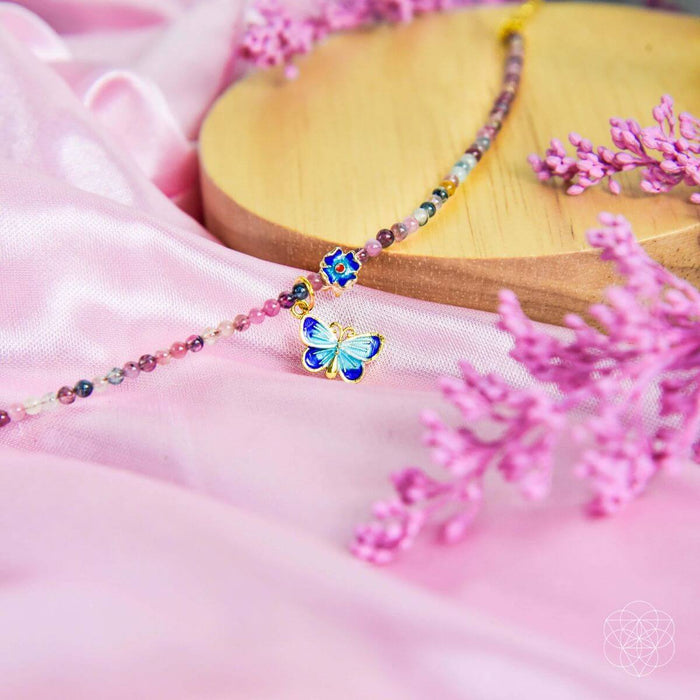 Tourmaline Anklet of Hope -  - Anklet