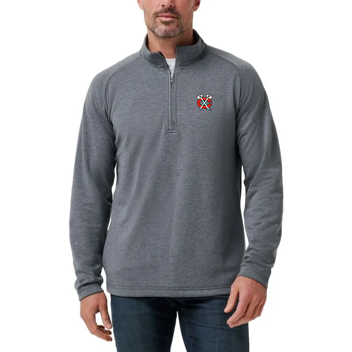 TravisMathew Chicago Blackhawks Secondary Upgraded Quarter Zip