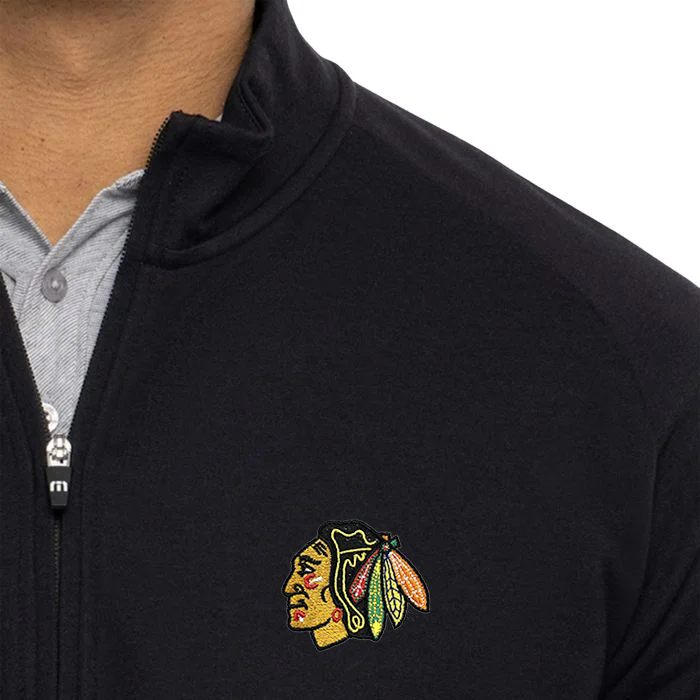 TravisMathew Chicago Blackhawks Upgraded Quarter Zip