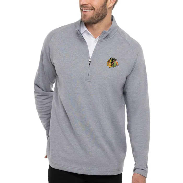 TravisMathew Chicago Blackhawks Upgraded Quarter Zip